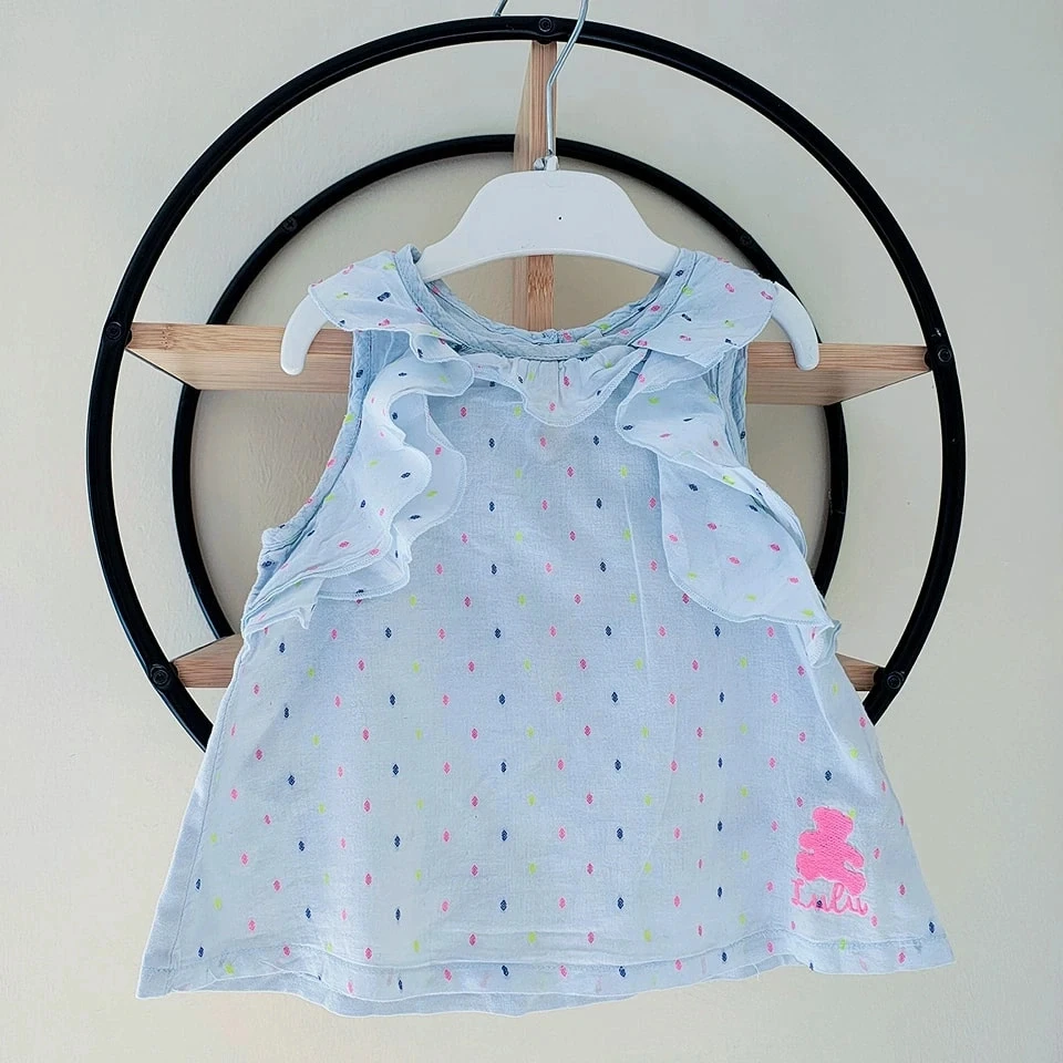 24 mois 2 ans blouse été Lulu castagnette ( 86 cm)